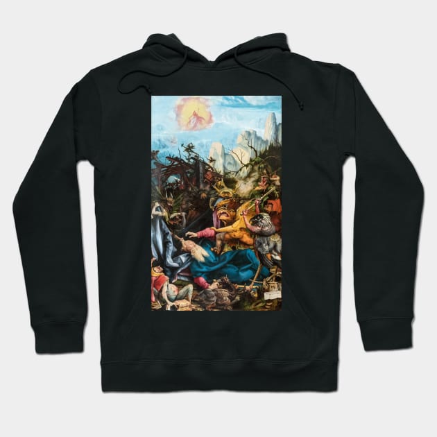 The Temptation of Saint Anthony - Matthias Grünewald Hoodie by themasters